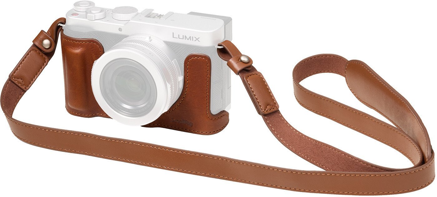 Pokrowiec SmallRig Leather Half Case Kit for Panasonic LUMIX L10 Brown 6275