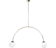 Lampy sufitowe - Zuma Line 1221 - Lampa wisząca na lince BOW 2xE14/10W/230V złota - miniaturka - grafika 1