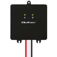 Akcesoria motoryzacyjne - Balanser napięcia QOLTEC 12V do akumulatorów 2 x 12V 5A LiFePO4 AGM GEL - miniaturka - grafika 1