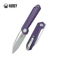 Noże - Nóż składany Kubey Royal Purple G10, Stonewashed 14C28N by Colin Maisonpierre (KU321U) - miniaturka - grafika 1