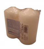 Świece - Świeca walec kremowa 2 szt 58 x 110 mm Gala - miniaturka - grafika 1