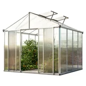 Szklarnie ogrodowe - GFP szklarnia RUBIN 4 rama aluminiowa 262x285 cm - grube panele poliwęglanowe ok. 10 mm - miniaturka - grafika 1