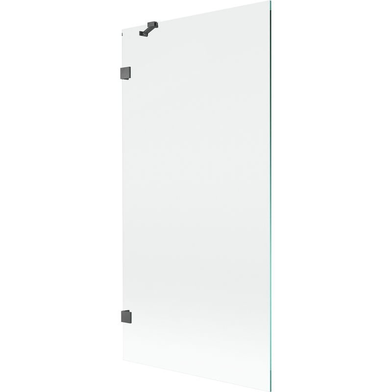 Mexen Lunar parawan nawannowy 1-skrzydłowy 90 x 150 cm, transparent, gun gray szczotkowany - 897-090-000-66-00