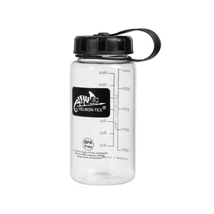 Helikon - Butelka turystyczna - 550 ml - Wlew 53 mm - Przezroczysta - HY-OB5-TT-0001A - Shakery i bidony sportowe - miniaturka - grafika 1