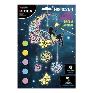 Łapacz marzeń, świecący w ciemności, magic, Kidea - Zestawy biżuterii dla kobiet - miniaturka - grafika 1