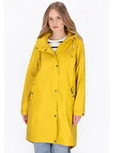 Kurtki i kamizelki sportowe damskie - Schmuddelwedda Płaszcz przeciwdeszczowy w kolorze żółtym - miniaturka - grafika 1
