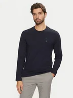 Koszulki męskie - Aeronautica Militare Longsleeve 242TS2342J592 Granatowy Regular Fit - miniaturka - grafika 1