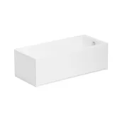 Obudowy do wanien - Obudowa wanny prostokątnej Savia 160x56 cm Excellent Izi System biały połyskOBEX.SAV.16WH - miniaturka - grafika 1