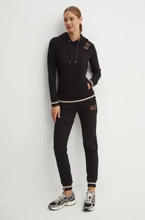 EA7 Emporio Armani dres damski kolor czarny TJTXZ.8NTV56 - Dresy damskie - miniaturka - grafika 1