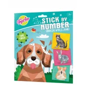 Zabawki kreatywne - Obrazki wyklejanki - Zwierzęta STNUX - miniaturka - grafika 1