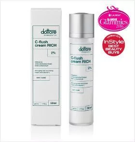 Dottore C-Flush Cream Rich Odżywczo przeciwzmarszczkowy krem z witaminą C dla suchej skóry 30 ml - Kremy do twarzy - miniaturka - grafika 1