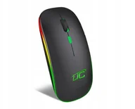 Akcesoria do komputerów stacjonarnych - PS LTC Optyczna mysz bezprzewodowa, bluetooth, podświetlenie RGB - miniaturka - grafika 1