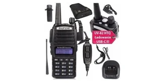 Krótkofalówka Baofeng UV-82 HTQ USB-C - Krótkofalówki - miniaturka - grafika 1