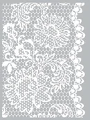 Scrapbooking - Szablon Sitodruk Koronka - miniaturka - grafika 1