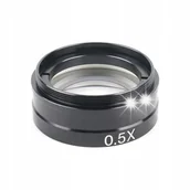 Mikroskopy i lupy - OBIEKTYW SOCZEWKA BARLOWA 0,5X M42 DO MIKROSKOPU CYFROWEGO ROSFIX EARTH PRO - miniaturka - grafika 1