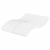 Materace - vidaXL Materac piankowy, biały, 140x210 cm, twardość H2/H3 - miniaturka - grafika 1