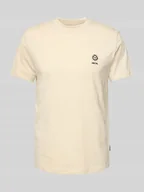 Koszulki męskie - T-shirt z wyhaftowanym motywem i napisem model ‘JANUS’ - miniaturka - grafika 1