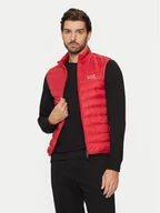 Kamizelki męskie - EA7 Emporio Armani Kamizelka 8NPQ06 PNGPZ 1461 Czerwony Regular Fit - miniaturka - grafika 1