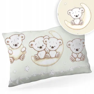 PODUSZKA ANTYALERGICZNA 40x60 BAWEŁNA 100% WZORY! - Kołdry i poduszki dla dzieci - miniaturka - grafika 1