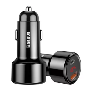 Baseus Magic Series PPS - ładowarka samochodowa Quick Charge 4.0+ / QC3.0 45W 6A czarny (CCMLC20C-01) - Ładowarki samochodowe - miniaturka - grafika 1