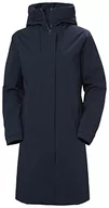 Kurtki damskie - Helly-Hansen Victoria wiosenny płaszcz przeciwdeszczowy, 597 Navy, L - miniaturka - grafika 1
