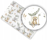 Prześcieradła dla dzieci - PRZEŚCIERADŁO BAWEŁNIANE DO ŁÓŻECZKA 120x60 WZORY! - miniaturka - grafika 1