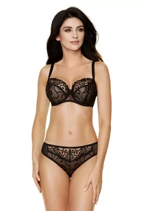 Fiore/B2 biustonosz miękki czarny (kolor jak na zdjęciu, rozmiar 85E) - Biustonosze - miniaturka - grafika 2