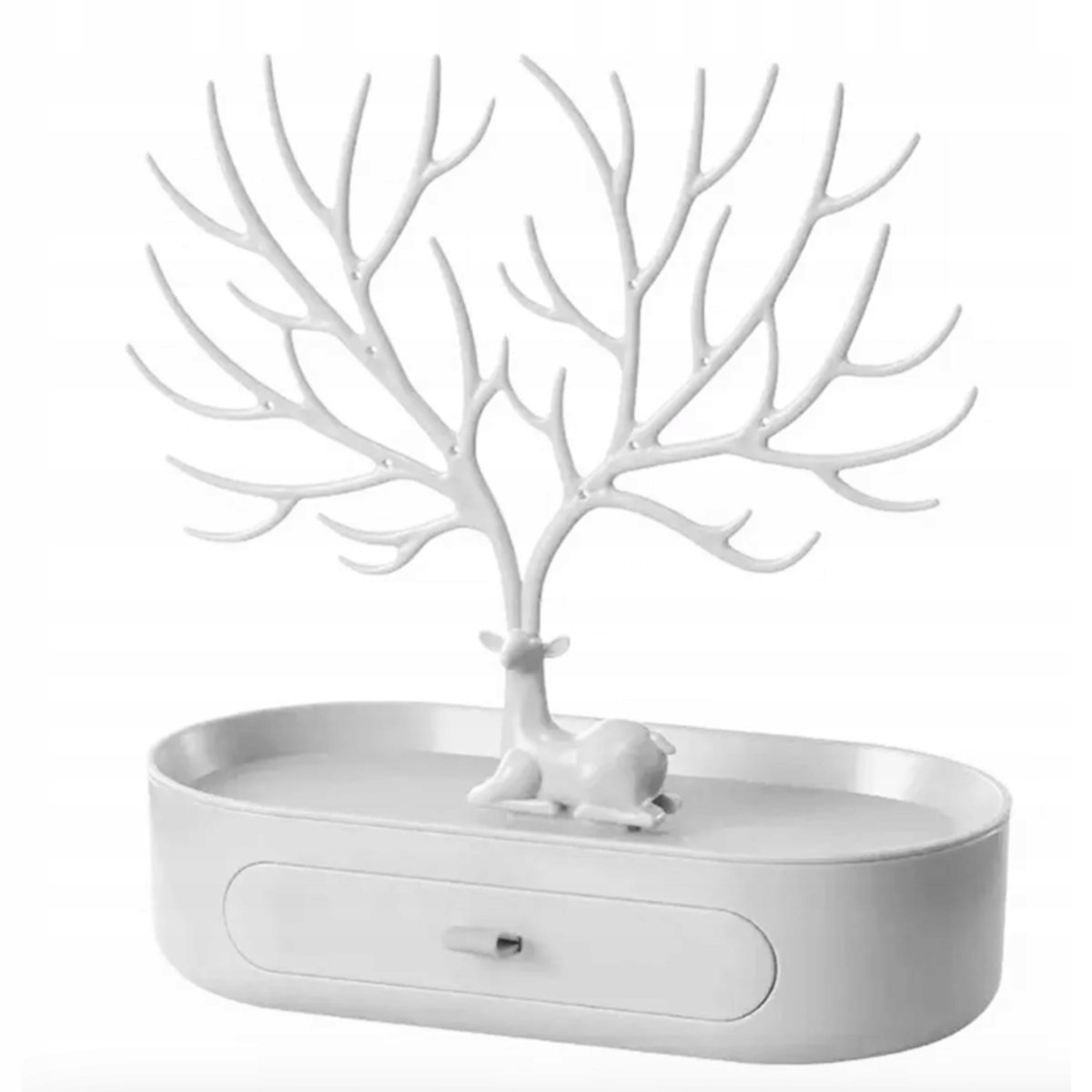 AG804A STOJAK NA BIŻUTERIĘ JELEŃ SZARY