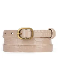 Paski - Pasek Gino Rossi BLYL23006 Beżowy - miniaturka - grafika 1