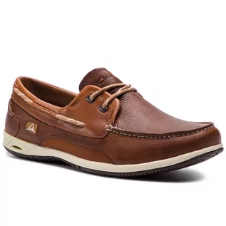 Mokasyny damskie - Clarks Mokasyny Orson Harbour 203575817 Brown Leather - grafika 1