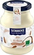 Zdrowa żywność - Sobbeke (nabiał z mleka krowiego) JOGURT KOKOSOWY 7,5% BIO 500 g (SŁOIK) - SOBBE - miniaturka - grafika 1