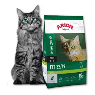 Arion Fit 32/19 Chicken 2 Kg - Sucha karma dla kotów - miniaturka - grafika 1