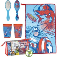 Kosmetyki kąpielowe dla dzieci - Marvel Avengers Travel Set zestaw podróżny dla dzieci - miniaturka - grafika 1