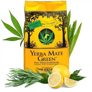 Mate Green Oranżada Yerba Original Cannabis 400g - Yerba Mate - miniaturka - grafika 1