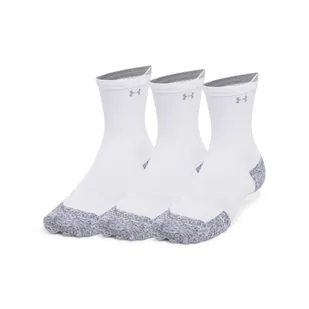 Skarpetki do biegania uniseks (3-pack) Under Armour UA AD Run Cushion 3pk Crew - białe - Skarpetki damskie - miniaturka - grafika 1