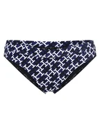 Stroje kąpielowe - Tommy Hilfiger - Damski dół od bikini, niebieski|wielokolorowy - miniaturka - grafika 1