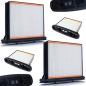 Filtry do odkurzaczy - 2x Filtr powietrza do STARMIX iPulse seria IS ARD 1625 1635 1425 FKP 4300 - miniaturka - grafika 1