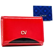 Portfele - Poziomy portfel damski z klapką Cavaldi, 9 x 13 x 4 cm - miniaturka - grafika 1