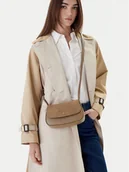 Torebki damskie - Calvin Klein Torebka Ck Brushed Flap Camera Bag LV04F3409G Beżowy - miniaturka - grafika 1