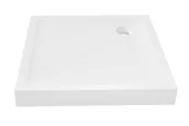 Brodziki prysznicowe - New Trendy B-0605 Brodzik MILD akrylowy kwadratowy 90x90x11,5 biały - miniaturka - grafika 1