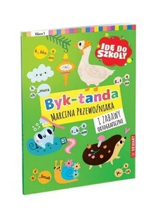 idę do szkoły. byk-tanda i zabawy ortograficzne. klasa 1 - Lektury szkoła podstawowa - miniaturka - grafika 1
