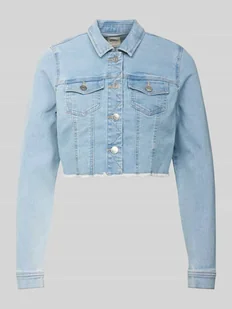 Kurtka jeansowa o kroju regular fit z mieszanki bawełny model ‘WONDER’ - Kurtki damskie - miniaturka - grafika 1