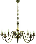 Lampy sufitowe - Lampa świecznikowa 8 plomienna Roma - miniaturka - grafika 1