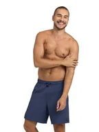 Kąpielówki męskie - Arena Szorty kąpielowe w kolorze granatowym - miniaturka - grafika 1