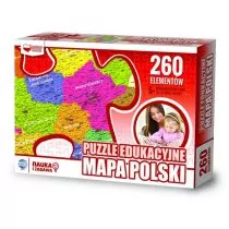 Zachem PUZZLE EDUKACYJNE 260 MAPA POLSKI - Puzzle - miniaturka - grafika 2