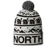 Czapki i chusty sportowe damskie - Czapka The North Face Ski Tuke Beanie 0A4SIEQ4C1 - biała - miniaturka - grafika 1
