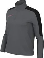 Koszulki i topy damskie - Nike Top W Nk DF Acd23 Dril Top BD, Iron Grey/Black/Sunset Pulse, DX0513-068, S - miniaturka - grafika 1