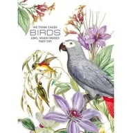 Notesy i bloczki - FRESH Notatnik ozdobny 165x238/80K kratka Papugi - Fresh - miniaturka - grafika 1