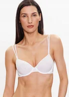 Biustonosze - Calvin Klein Biustonosz Zapinany Koronkowy Biały 70d 2_2 Tia - miniaturka - grafika 1