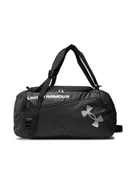 Plecaki - Under Armour Plecak UA Contain Duo Sm Duffle 1361225-001 Czarny - miniaturka - grafika 1